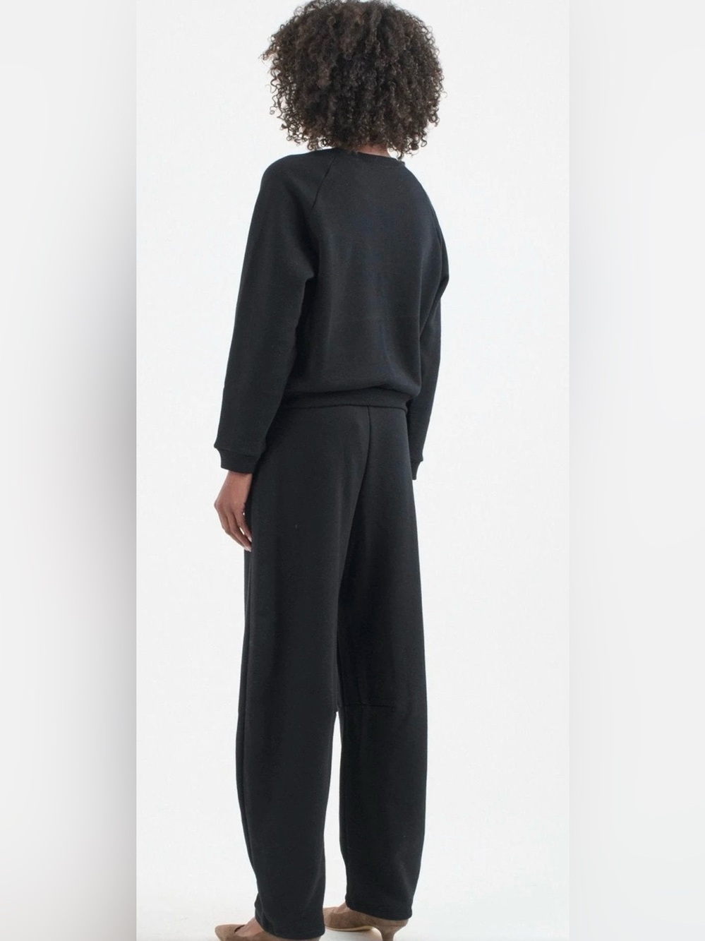 LIKE NEW Jamie Haller The Arc Lounge Pants Sweats Barrel Black Large EUC - Picture 2 of 11